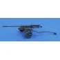 German WWII Anti-Tank Rifle Solothurn S-18/1000 w/wheeled carriage,...