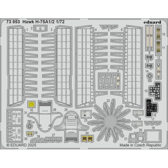 Hawk H-75A1/2 ARMA HOBBY - Eduard Accessories 73853