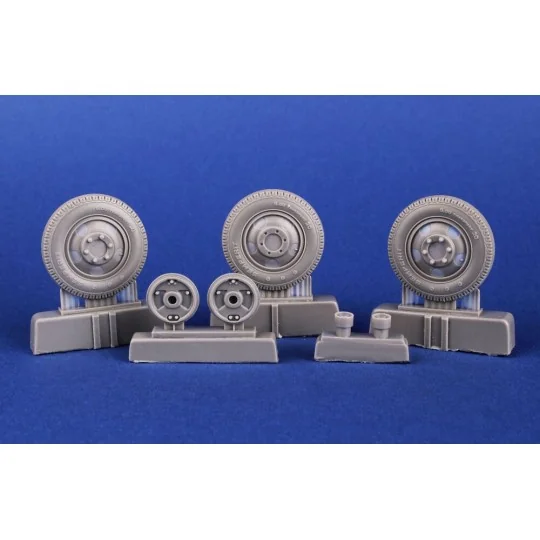 V3000S/SSM Maultier Wheels / for ICM kits, 1/35 - CMK 129-3154