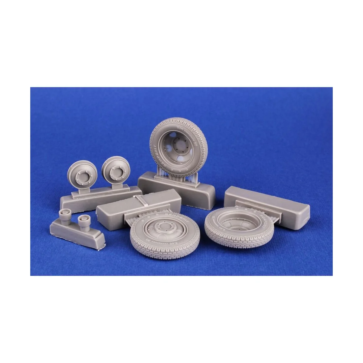 V3000S/SSM Maultier Wheels / for ICM kits, 1/35 - CMK 129-3154