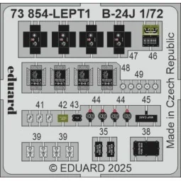 B-24J HASEGAWA, 1/72 - Eduard Accessories 73854