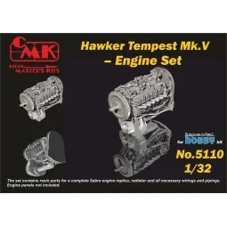 Tempest-Engine Set for Special Hobby kit, 1/32 - CMK 129-5110