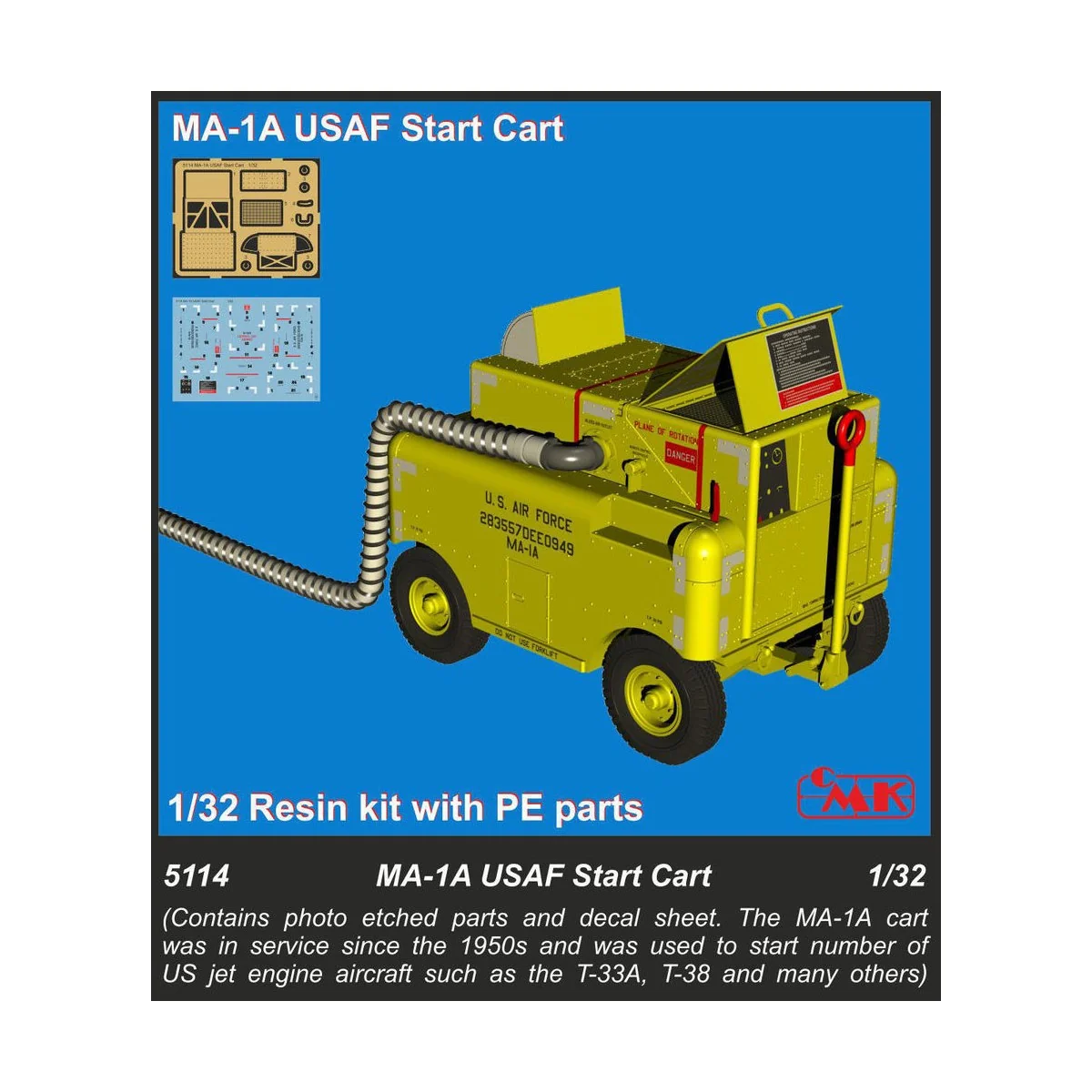 MA-1A USAF Start Cart, 1/32 - CMK 129-5114