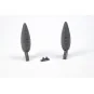 P-51D Mustang Metal Drop Tank w/jutting filler neck(2 pcs), 1/32 - ...