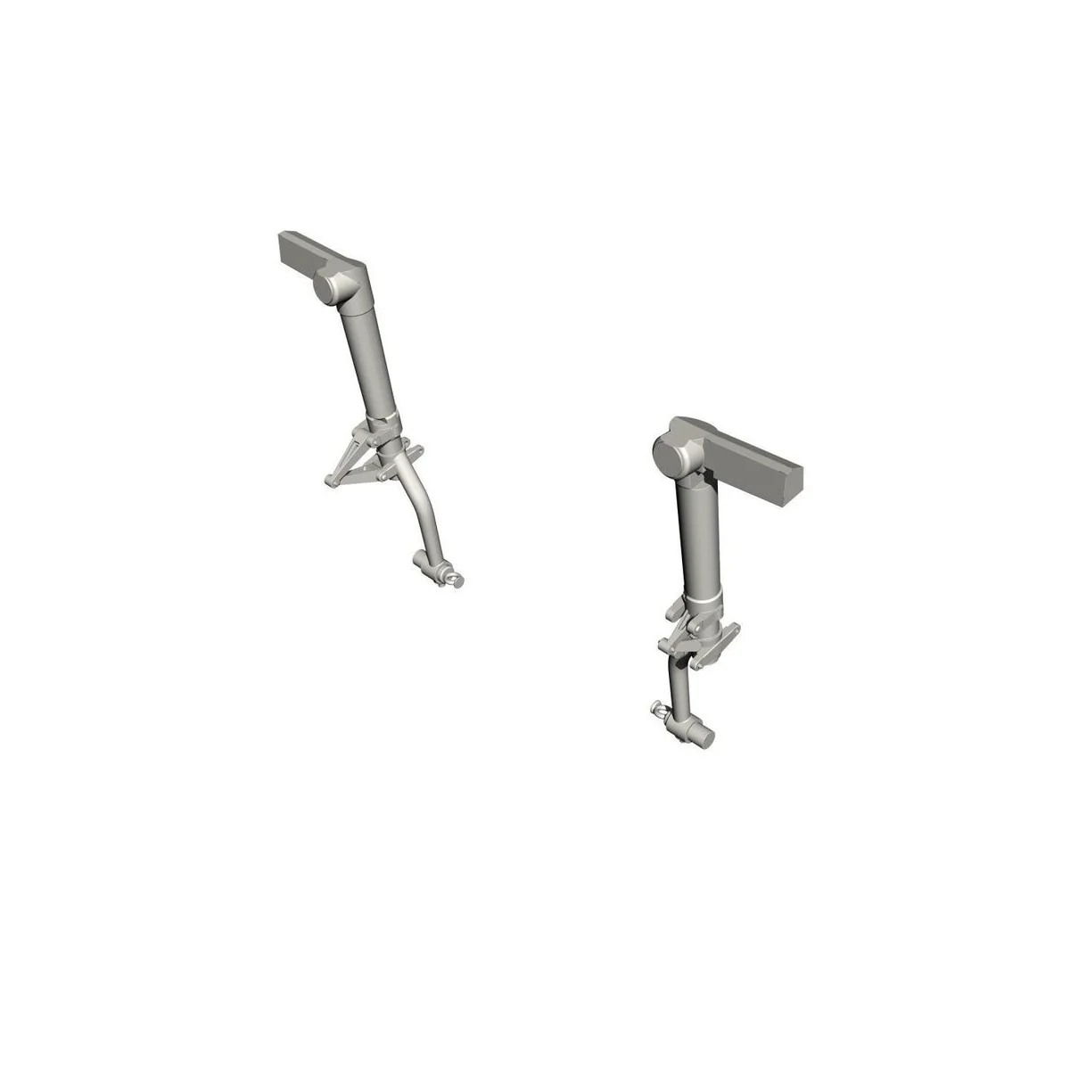 P-51D Mustang Main Undercarriage Strengthened legs, 1/32 - CMK 129-...