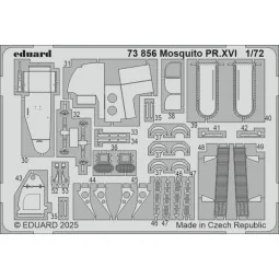 Mosquito PR Mk.XVI 1/72 for Special Hobby - Eduard Accessories 73856