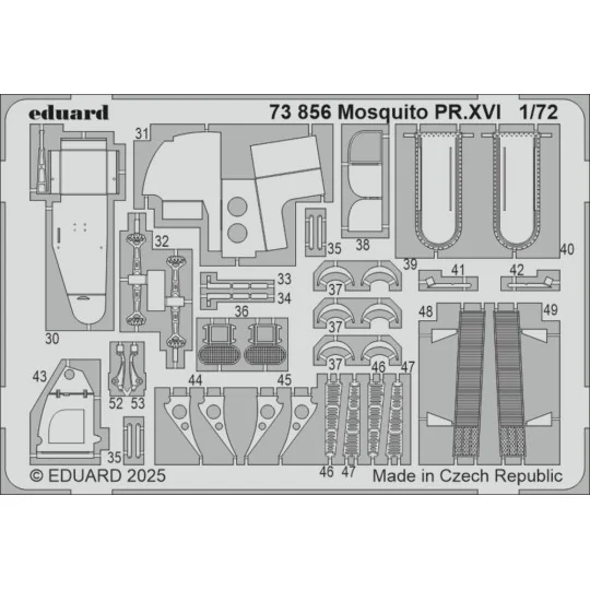 Mosquito PR Mk.XVI 1/72 for Special Hobby - Eduard Accessories 73856