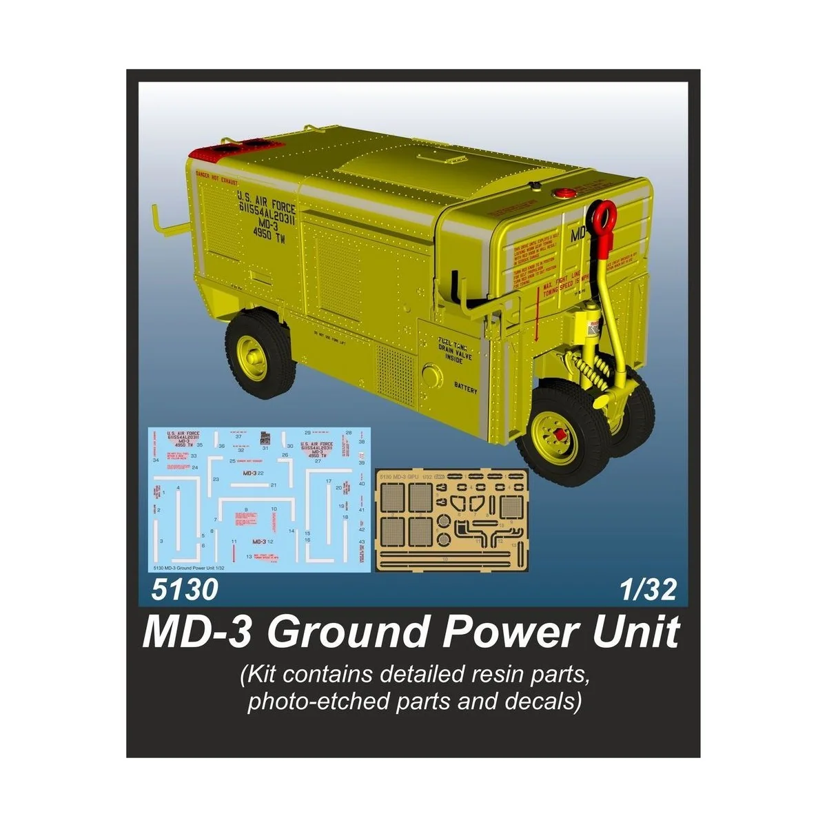MD-3 Ground Power Unit, 1/32 - CMK 129-5130