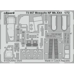 Mosquito NF Mk.XXX 1/72 for Special Hobby - Eduard Accessories 73857