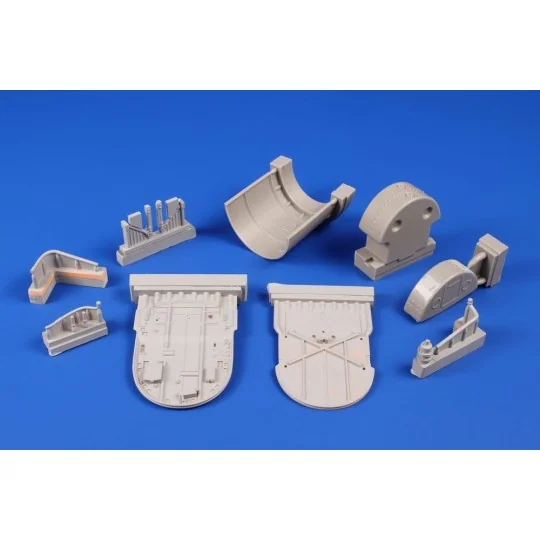 Tempest Mk.V Fuselage Fuel and Oil Tanks, 1/32 - CMK 129-5132