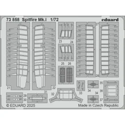 Spitfire Mk.I for IBG, 1/72 - Eduard Accessories 73858