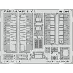 Spitfire Mk.II for IBG, 1/72 - Eduard Accessories 73859