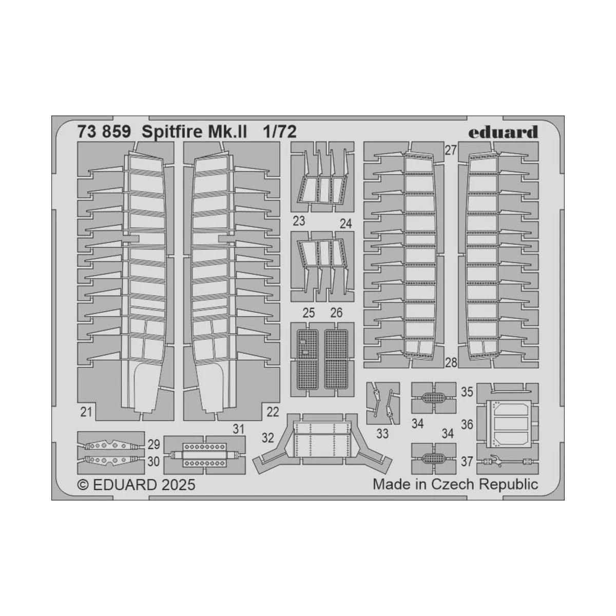 Spitfire Mk.II for IBG - Eduard Accessories 73859