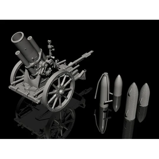 German WWI 25cm schwerer Minenwerfer/ Heavy Mortar-All Resin kit, 1...