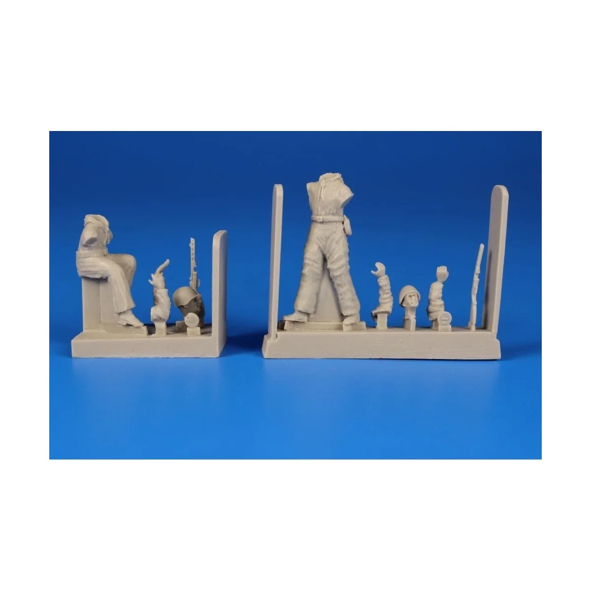 Soviet Tank Desant Troops, part 2(2 Figur for a T-34 and another ta...