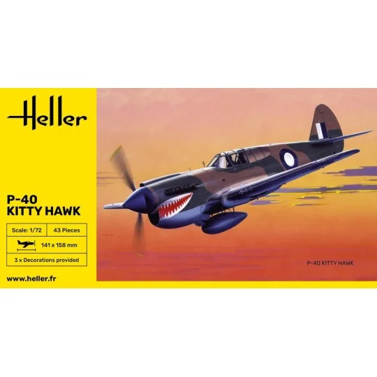 P-40 Kitty Hawk - Heller 80266