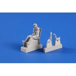 P-51D Mustang Pilot ETO, Seated, 1/48 - CMK 129-F48361 2