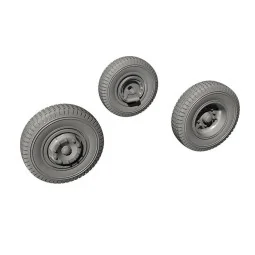 Meillerwagen"V-2 Transporter"-Wheels Set f. Special Armour kit, 1/7...