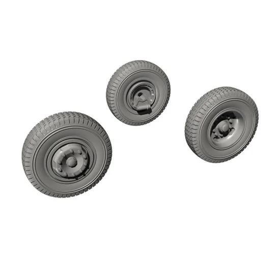 Meillerwagen"V-2 Transporter"-Wheels Set f. Special Armour kit, 1/7...