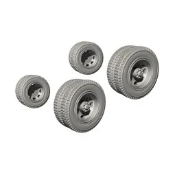 Biber Trailer Wheels f.Secial Armour kit, 1/72 - CMK 129-B72102 2