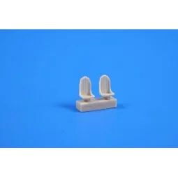 Fouga Magister Seats (2 pcs.), 1/72 - CMK 129-Q72227