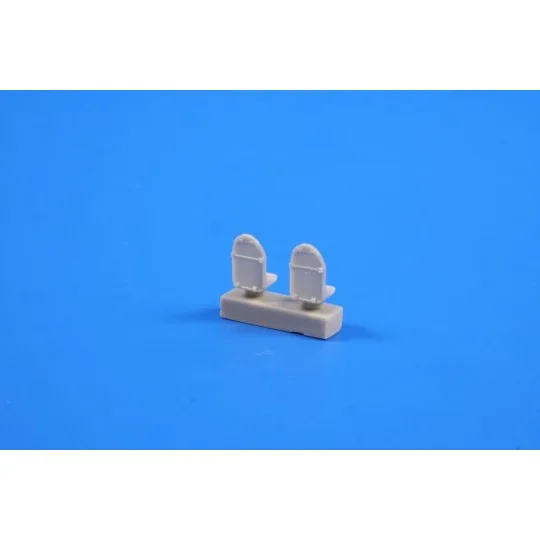 Fouga Magister Seats (2 pcs.), 1/72 - CMK 129-Q72227