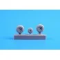 Fouga Magister Wheels, 1/72 - CMK 129-Q72228