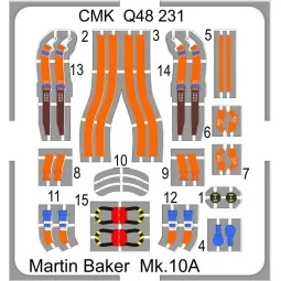 Martin Baker Mk.10A ejection seat for Panavia Tornado Fighter-Bombe... 2