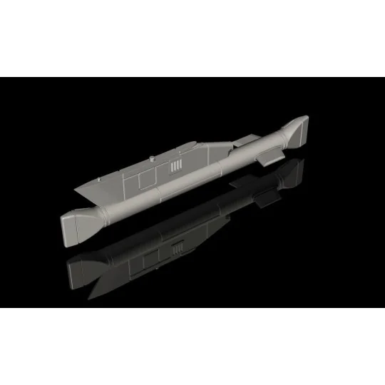 Remora-Radar Jammer Pod f.Mirage F.1 and Mirage 2000, 1/72 - CMK 12...