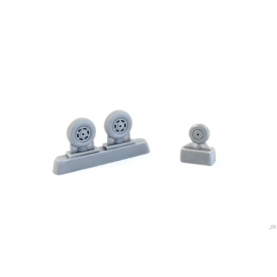 Vampire Mk.5/9/T.11 Mainwheels and Nosewheel f.Special Hobby/Airfix...
