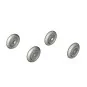 Bf 109G-6 Wheel set (smooth and ribbed tyres), 1/72 - CMK 129-Q72351