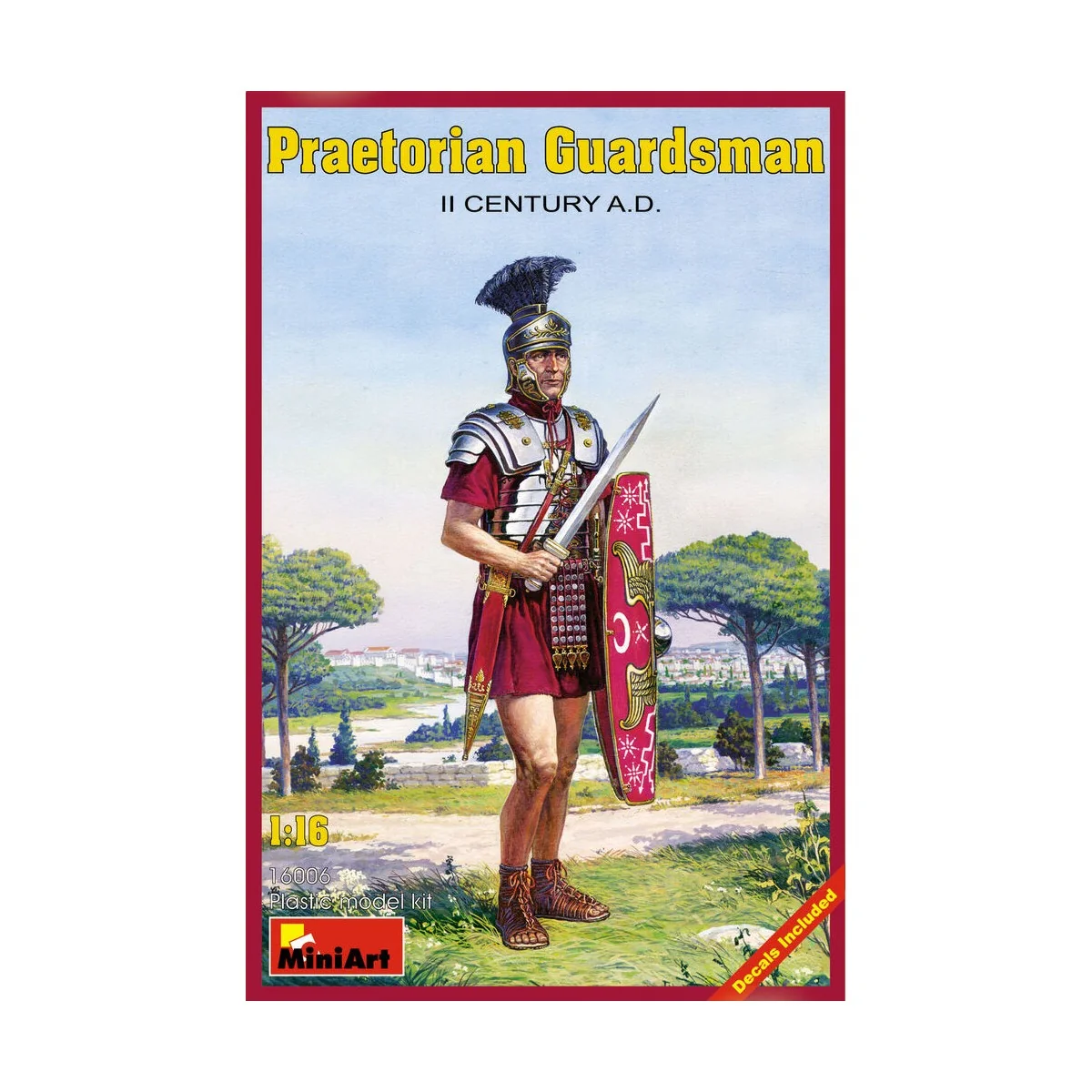 Praetorian Guardsman. II century A.D., 1/16 - MiniArt 16006