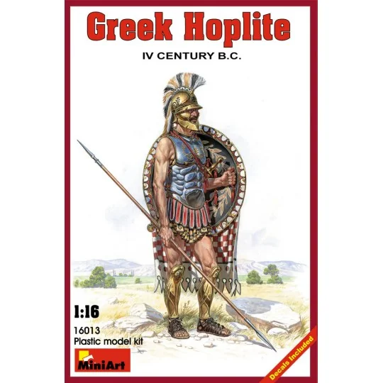 Greek Hoplite. IV c. B.C., 1/16 - MiniArt 16013