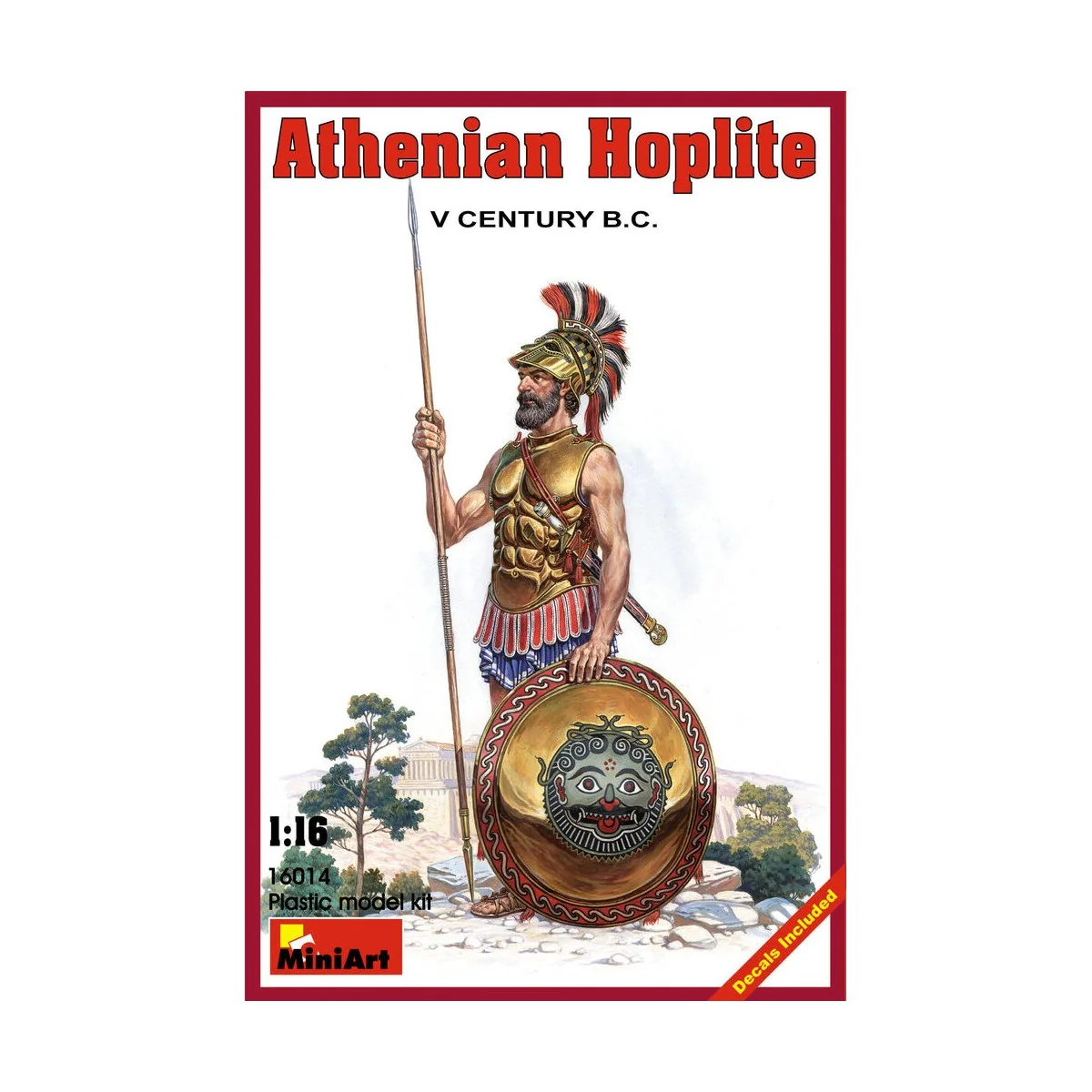 Athenian Hoplite. V c. B.C., 1/16 - MiniArt 16014