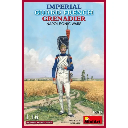 Imperial Guard French Grenadier. Napoleonic Wars, 1/16 - MiniArt 16017