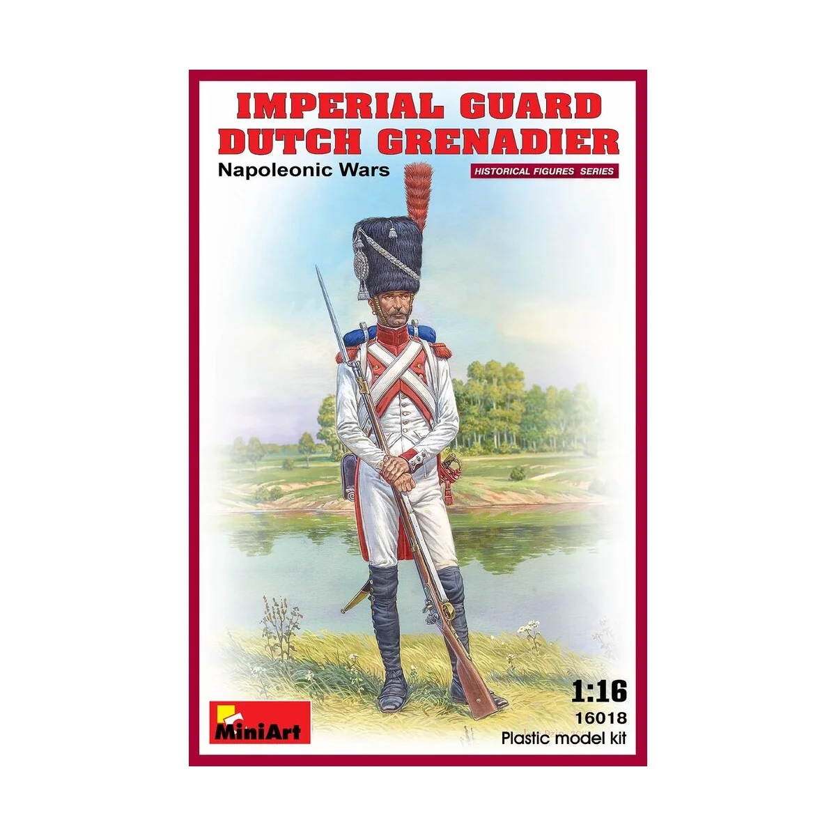 Imperial Guard Dutch Grenadier Napoleonic War, 1/35 - MiniArt 16018