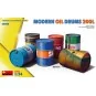 Modern Oil Drums 200L, 1/24 - MiniArt 24008