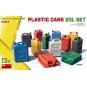 Plastic Cans 20L Set, 1/24 - MiniArt 24013