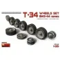 T-34 Wheels Set. 1943-44 Series, 1/35 - MiniArt 35242