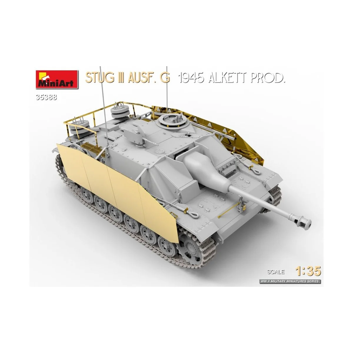 StuG III Ausf. G 1945 Alkett Prod., 1/35 - MiniArt 35388