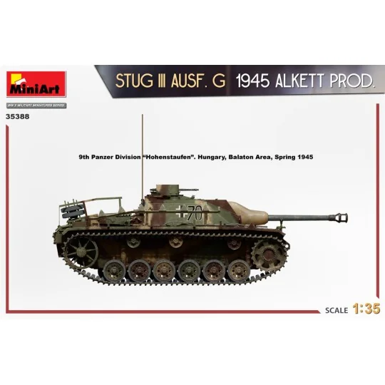 StuG III Ausf. G 1945 Alkett Prod., 1/35 - MiniArt 35388