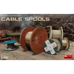 Cable Spools, 1/35 - MiniArt 35583