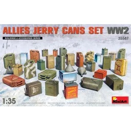 Allies Jerry Cans Set WW2, 1/35 - MiniArt 35587