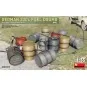 German 200L Fuel Drum Set WW2, 1/35 - MiniArt 35597