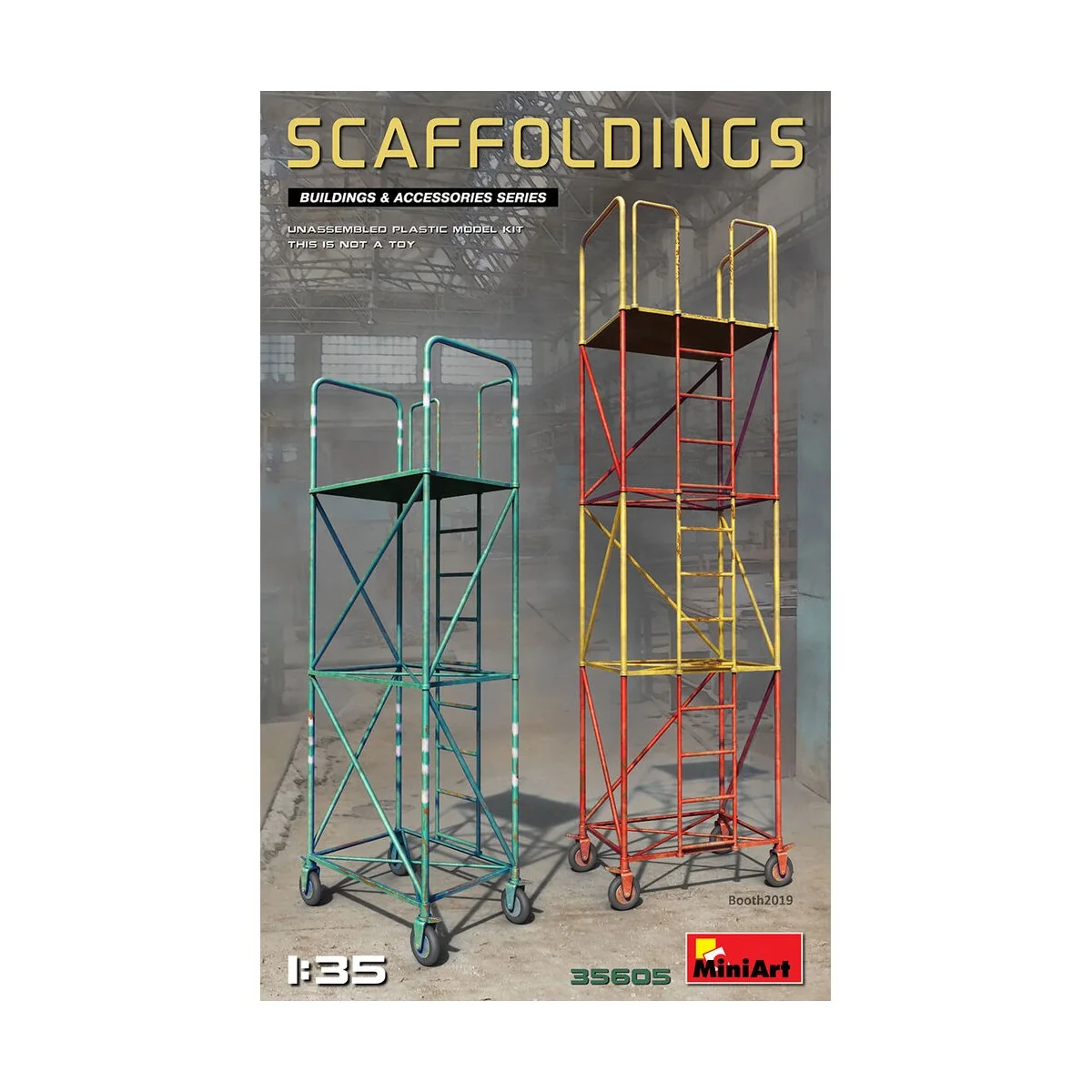 Scaffoldings, 1/35 - MiniArt 35605