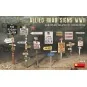 Allied Road SignsWWII. European Theatre of Oper., 1/35 - MiniArt 35608