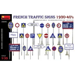 French Traffic Signs 1930-40’s, 1/35 - MiniArt 35645
