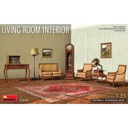 Living Room Interior, 1/35 - MiniArt 35646