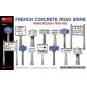 French Concrete Road Signs 1930-40's. Paris Region, 1/35 - MiniArt ...