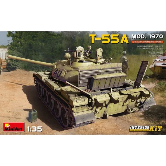 T-55A Mod. 1970 Interior Kit, 1/35 - MiniArt 37094